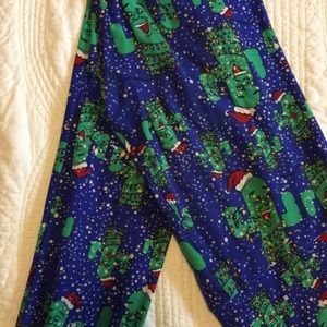 LuLaRoe Christmas Leggings OS